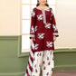 ZARA SHAHJAHAN-3PC LAWN EMBROIDERED SHIRT WITH MONARK PRINTED DUPATTA AND EMB TROUSER