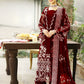KAHF 3-PIECE LAWN EMBROIDERED SUIT WITH EMBROIDERED CUT WORK DUPATTA & TROUSER